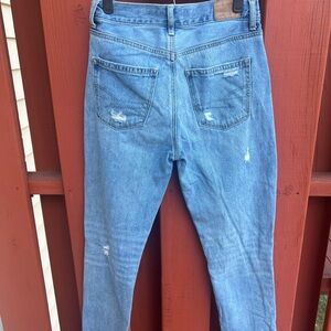 American Eagle Outfitters Light Blue Straight Leg Jeans size